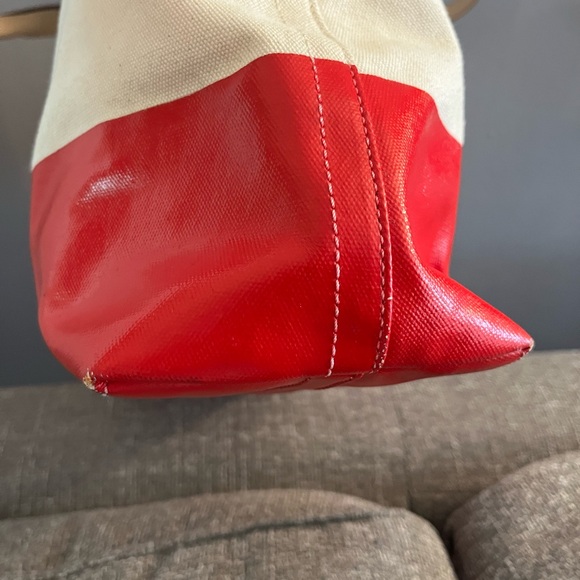 Kate Spade Red and Tan Classic Tote - Picture 5 of 8